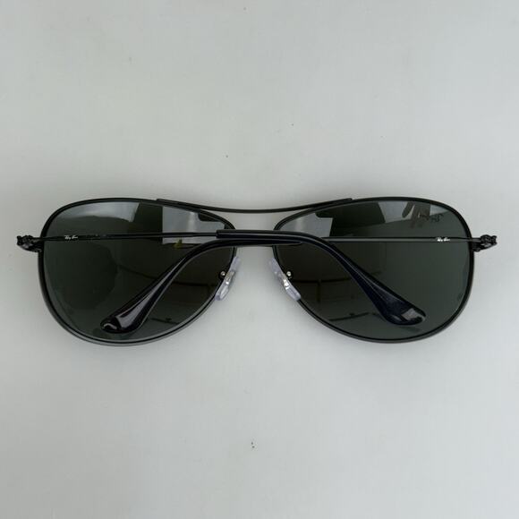 Ray-Ban Sunglasses RB 3293 006/71 Matte Black Polarized Aviator Pilot New + Case - Picture 10 of 15